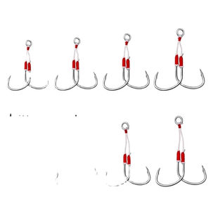 15 Aparejos Sabiki de Acero Inoxidable Luminosos de Alta Resistencia con 12 Anzuelos Circulares, Señuelo Flasher para Pesca con Flotador de Lubina, Trucha y Carpa, Anzuelos Triples - Product Image 3