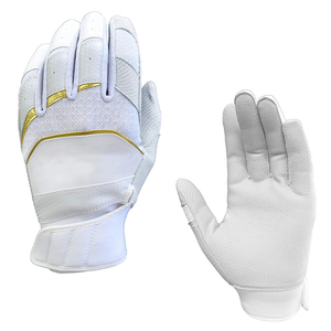 Gants de frappe de baseball pour adultes en gros, fermeture auto-agrippante 360°, ambidextres, avec poignée en cuir durable – Fabricant - Product Image 2