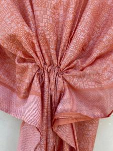 Caftan en soie Grand caftan bohème Robe bohème Robe longue caftan en soie - Product Image 4