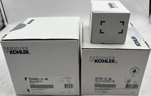 22181-G-BL Paquete de Ducha ESSENTIALS Negro Mate 1.75 GPM - Product Image 2