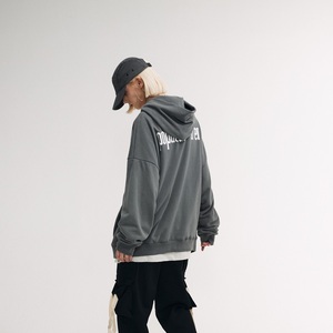 Sweat-shirts à capuche pour hommes, prix bas, vente en gros, logo personnalisé, sweat-shirt à capuche en polaire, uni, décontracté, streetwear, qualité supérieure - Product Image 3