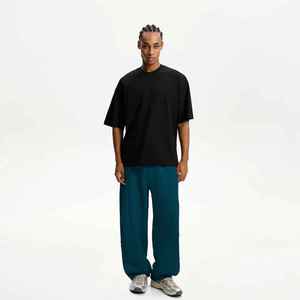 Premium 100% Cotton Fleece Casual Mid Baggy Sweatpants Comfortable <b>Lounge</b> Jogger Pants Eco-Friendly Breathable High Quality - Product Image 2