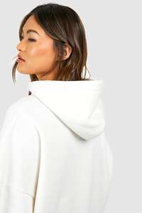 Custom Embroidered 100% Cotton Fleece Long Sleeve Plus Size Women's <b>Hoodies</b> Autumn Winter Workout <b>Gym</b> - Product Image 3