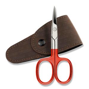 Tijeras de belleza multiusos para uñas y uñas de los pies Tijera de manicura ligera más vendida con bolsa de cuero Pu - Product Image 1