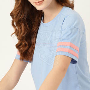 Ropa de Moda Personalizada, Camisa Holgada para Mujer, Nuevo Diseño, Mangas Cortas, Camisa Holgada para Mujer - Product Image 5