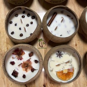 Velas de Coco Beneficiosas para la Salud Hechas con Ingredientes 100% Naturales al Mejor Precio al por Mayor de un Proveedor Vietnamita - Product Image 6