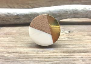 Customized Shape Resin Wood Eco-Friendly Decoupage Handicraft <b>Knobs</b> for Home Furniture Handles <b>Drawers</b> Cabinets-Fashion Theme - Product Image 2