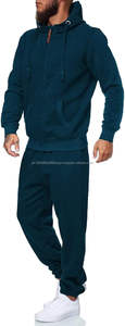 Ensemble de survêtement homme 2026 en molleton technique à fermeture éclair intégrale, imprimé par sublimation, effet dégradé, comprenant un sweat à capuche et un pantalon de jogging, deux pièces, streetwear personnalisé 2026 - Product Image 5