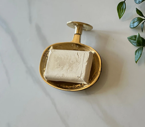 Support à savon artisanal en laiton antique, écologique, pour la salle de bain, à prix incroyable - Product Image 3