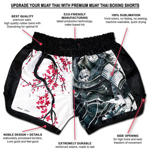 Shorts de Muay Thai à séchage rapide en gros, prix abordable, Kimono de Jiu Jitsu, faible MOQ - Product Image 3