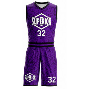 Collection d'uniformes de basketball professionnels avec panneaux en maille respirante, construction en tissu durable - Product Image 3