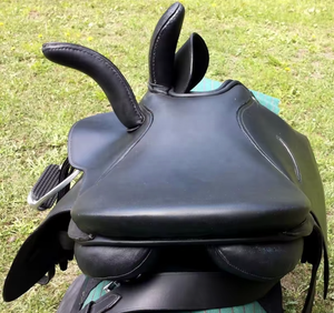 Selle de cheval la plus vendue pour dames avec étrier de circonférence en cuir pur vente en gros selle anglaise - Product Image 5