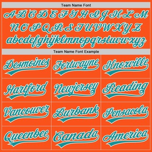 Maillot d'équipe de softball Elite Orange, motif graphique moderne, polyester de qualité supérieure, logo personnalisé, nom et numéro, fabricant - Product Image 4