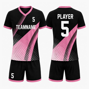 Uniforme de Voleibol y Fútbol Sublimado Personalizado, Secado Rápido, Transpirable, Conjunto de Camiseta de Fútbol sin Mangas para Hombre, 100% Poliéster - Product Image 1