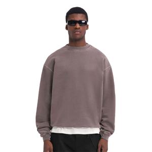 ¡Novedad de 2025! Sudadera con logotipo personalizado para hombre, Sudadera con capucha de cuello redondo de lana de algodón, ropa de calle con patrón estampado, sudaderas con capucha en blanco sin cuerdas - Product Image 3