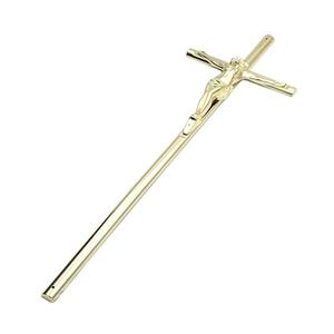 Customized Size Gold Bishop's Blessing Crucifix For Catholic Church Religious Prayer Use Christmas Home Decorative Crucifix - Product Image 2