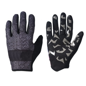 ถุงมือขี่มอเตอร์ไซค์แบบเต็มนิ้วสำหรับทุกเพศหนังสังเคราะห์กันลื่นสำหรับกีฬากลางแจ้งการปั่นจักรยานมอเตอร์ครอส - Product Image 5
