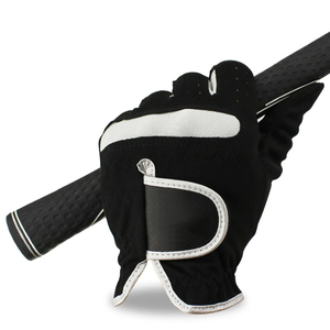 Guantes de Golf de Cuero Genuino de Primera Calidad, Antideslizantes, con Agarre Firme, Fabricante Líder, Hechos a Medida, Correa Ajustable, Guantes Deportivos para Exteriores - Product Image 1