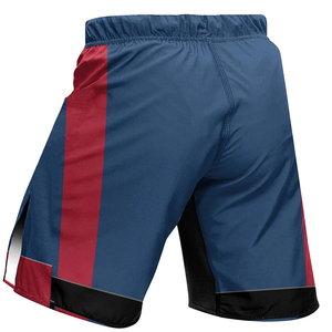 Custom Design High Quality Breathable Light Weight Polyester <b>Men's</b> Boxing Shorts Muay Thai <b>Trunks</b> Customized Color UV Protection - Product Image 5