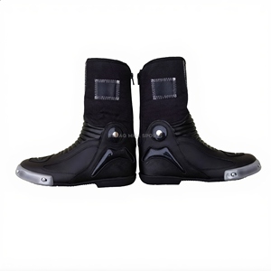 Bottes Chelsea en PVC à bout carré de haute qualité, style Western, bottes Chukka, chaussures de moto à la cheville, imperméables, nouveau design, pour usage extérieur - Product Image 4