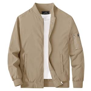 Chaqueta Bomber de Nailon Cortavientos, Forro de Malla Protectora Resistente, Estilo Deportivo de Primera Calidad, Ropa Bomber, Equipamiento Urbano, Venta al Por Mayor - Product Image 1