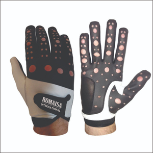 Vente flash - Gants de golf pour hommes en cuir véritable Cabretta de qualité supérieure, logo personnalisé, peau de mouton de haute qualité pour la main gauche et la main droite, usage sportif - Product Image 1