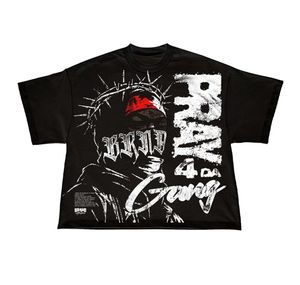 Mejor Fabricante de Ropa, MOQ Bajo, Camisetas Unisex Oversize con Dobladillo Abierto y Estampado Serigrafiado, 100% Algodón, Camiseta de Alto Gramaje con Lavado Ácido - Product Image 5