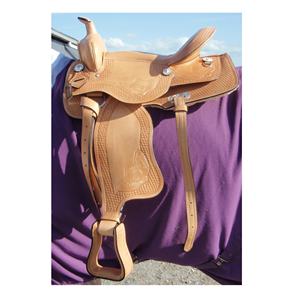 Selle de loisir Western de qualité supérieure, écologique, en cuir de qualité supérieure, belle selle de spectacle avec ensemble de harnais, prix de gros - Product Image 1