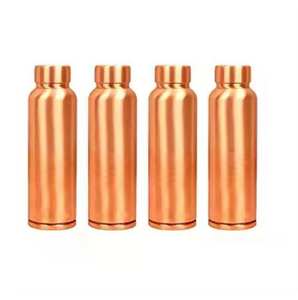 Bouteille d'eau en cuivre pur à 100 %, imprimée, nouveau design, vente chaude - Product Image 2