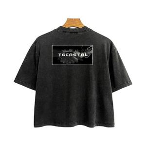 T-shirts de qualité standard, très demandés, avec impression sur le devant et logos personnalisés, t-shirts respirants de haute qualité pour hommes - Product Image 1