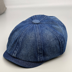Gorra Newsboy de Pana Personalizada con Etiqueta Privada, Gorra Baker Boy Retro de Ala Suave, Gorra Cabbie de Pana de Venta Caliente al por Mayor con Logotipo Personalizado - Product Image 3