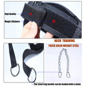 Harnais de musculation en néoprène avec sangles réglables, crochet en acier robuste, antidérapant, respirant et écologique pour hommes - Product Image 6