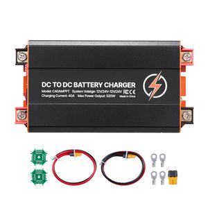 Caricabatterie Intelligente Multi-Fase 520W DC-DC MPPT 40A con Doppio Ingresso Pannello Solare/Alternatore, Nuova Generazione - Product Image 1