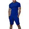 Ensemble T-shirt et short personnalisé en gros pour hommes – Prix abordable – Ensemble d'été 2 pièces pour hommes – Ensemble de jogging court pour hommes - Product Image 3