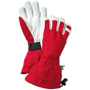 Mitaines de ski pour homme, nouveau design, en cuir de chèvre, avec doigts entièrement couverts, pour le snowboard - Product Image 3
