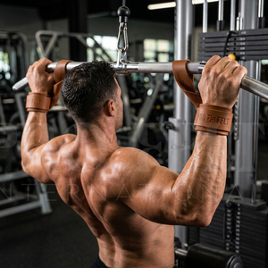Sangles de musculation en cuir véritable, vente en gros, soutien confortable du poignet pour les soulevés de terre, entraînement de force, sangles de gym - Product Image 3