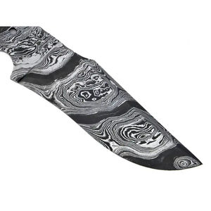 Cuchillo Burraq Personalizado Hecho a Mano con Hoja de Acero de Damasco, Diseño de Gota de Lluvia, Multifuncional, para Uso en Exteriores, Regalo Perfecto - Product Image 3