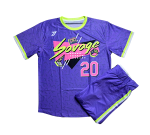 Neon Color Baseball Jersey Men Uniform Women Softball Bright Bold Breathable Quick Dry Custom Team Logo Number OEM Wholesale - Product Image 3