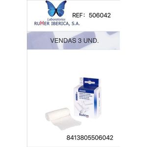 Bandages en coton classiques Baikim 1,875 po x 2,875 po pour le soin des plaies - Product Image 1