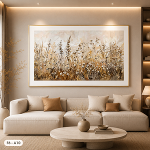 Gallery-Grade Floral Oil <b>Canvas</b> Print HALO Authentic Vietnam Edition HALO Brand Original Handmade <b>Canvas</b> Painting <b>Frame</b> F6-A10 - Product Image 3