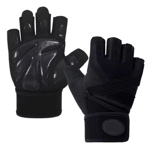 Custom Team Weightlifting Gloves Men Women Gym Anti <b>Slip</b> Grip Workout Training Gloves OEM Supplier - Product Image 3