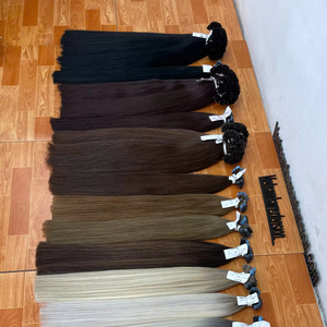 Extensiones de Cabello Humano 100% al por Mayor, Cabello Lacio Natural Remy para Mujer - Product Image 1