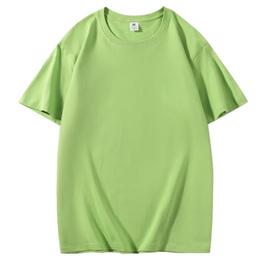 Nueva camiseta de punto 100% algodón para hombre, corte cropped y holgado, de alta calidad, con estampado personalizado y lavado ácido. - Product Image 6