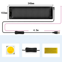 Pantalla LED Inteligente y Flexible para Ventana Trasera de Auto, Controlada por Aplicación, para Uso en Centros Comerciales y Ascensores