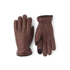 Meilleures ventes : Gants en cuir personnalisés OEM pour la vente en gros, couleur unie, unisexes, pour l'extérieur - Product Image 2