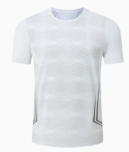 Camiseta Deportiva Casual RAPID SPORTS al por Mayor, 100% Algodón Tejido, para Hombre y Mujer, con Estampado Personalizado Frontal, Diseño Oversize con Patrón Sólido - Product Image 3