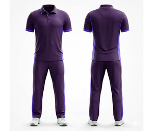 Wholesale Sublimation <b>Cricket</b> Uniform for Training & Matches | Men Women Youth <b>Cricket</b> Wears Polo Shirt and Trouser Full Team - Product Image 6