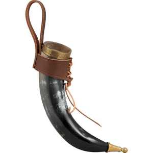 Corne à boire viking sculptée à la main, écologique, pour les fêtes sur le thème des Vikings et les cadeaux - Product Image 4