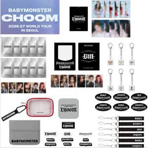 BABYMONSTER [CHOOM TOUR] Tournée mondiale 2026-27 à Séoul Merchandise du groupe d'idoles coréennes Album pop officiel à collectionner - Product Image 4