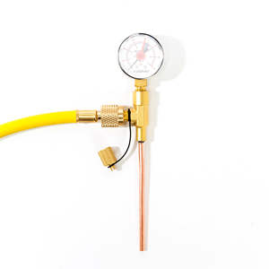 Raccord en T pour CVC à connexion directe pour test de fuite sans embout de charge et sans ensemble manomètre miniature - Product Image 2